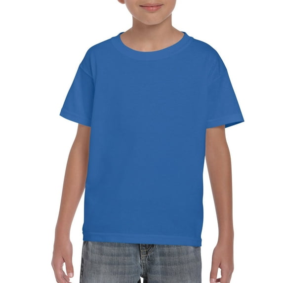 Gildan Youth DryBlend T-Shirt, M, Royal