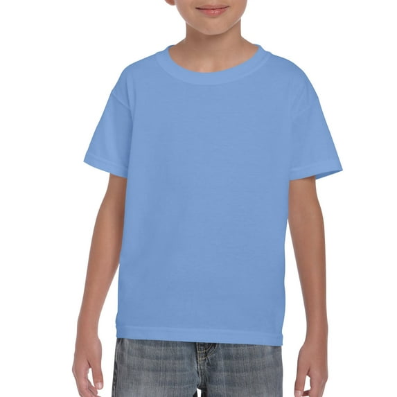 Gildan Youth DryBlend T-Shirt, S, Carolina Blue