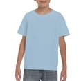 thumbnail image 1 of Gildan Youth DryBlend T-Shirt, XS, Light Blue, 1 of 3