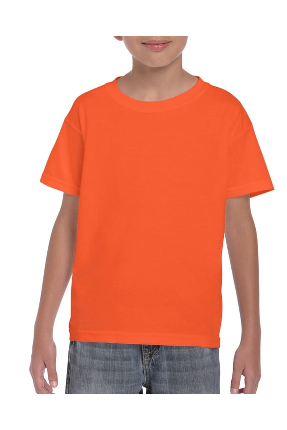 Youth DryBlend T-Shirt, XS, Orange