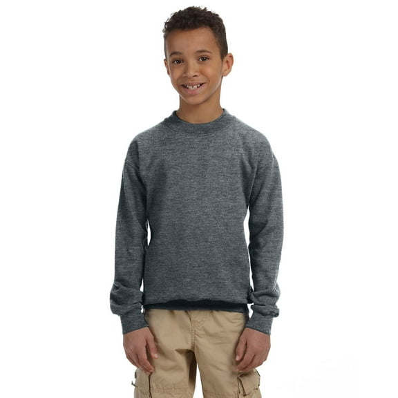 Gildan Youth Heavy Blend™ 8 oz., 50/50 Fleece Crew - G180B