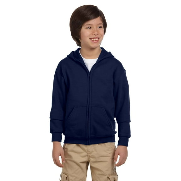 Gildan Youth Heavy Blend™ 8 oz., 50/50 Full-Zip Hood - G186B