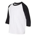 thumbnail image 1 of Gildan - Youth Heavy Cotton Contrast Raglan Tee, 1 of 2