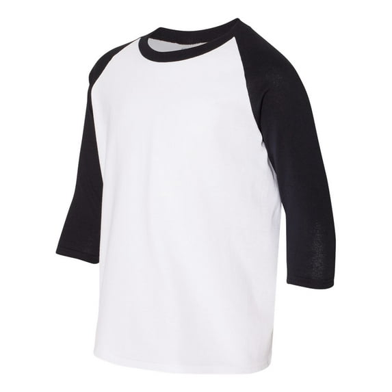 Gildan - Youth Heavy Cotton Contrast Raglan Tee