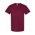 thumbnail image 1 of Gildan Youth Heavy Cotton Short Sleeve T-Shirt Craft and DIY Crew Tees (Marron, M), 1 of 8