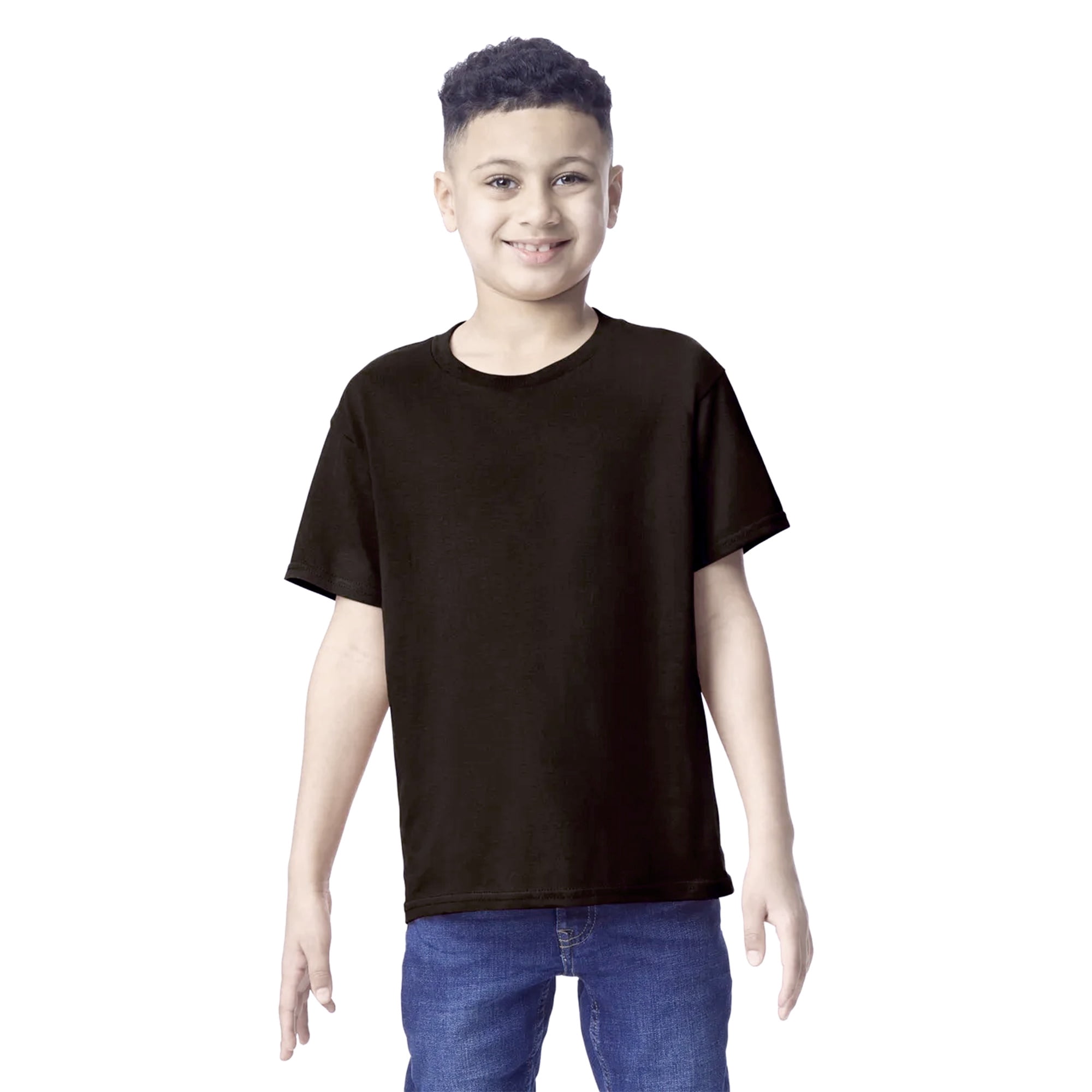 Gildan Youth Heavy Cotton T-Shirt, Blank Tee for Crafts & DIY 