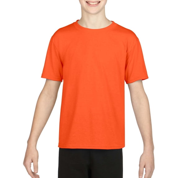 Gildan Youth Perf Tee Orange