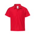 thumbnail image 1 of Gildan Youth Performance&nbsp;Double Piqué Sport Shirt, S, Red, 1 of 3