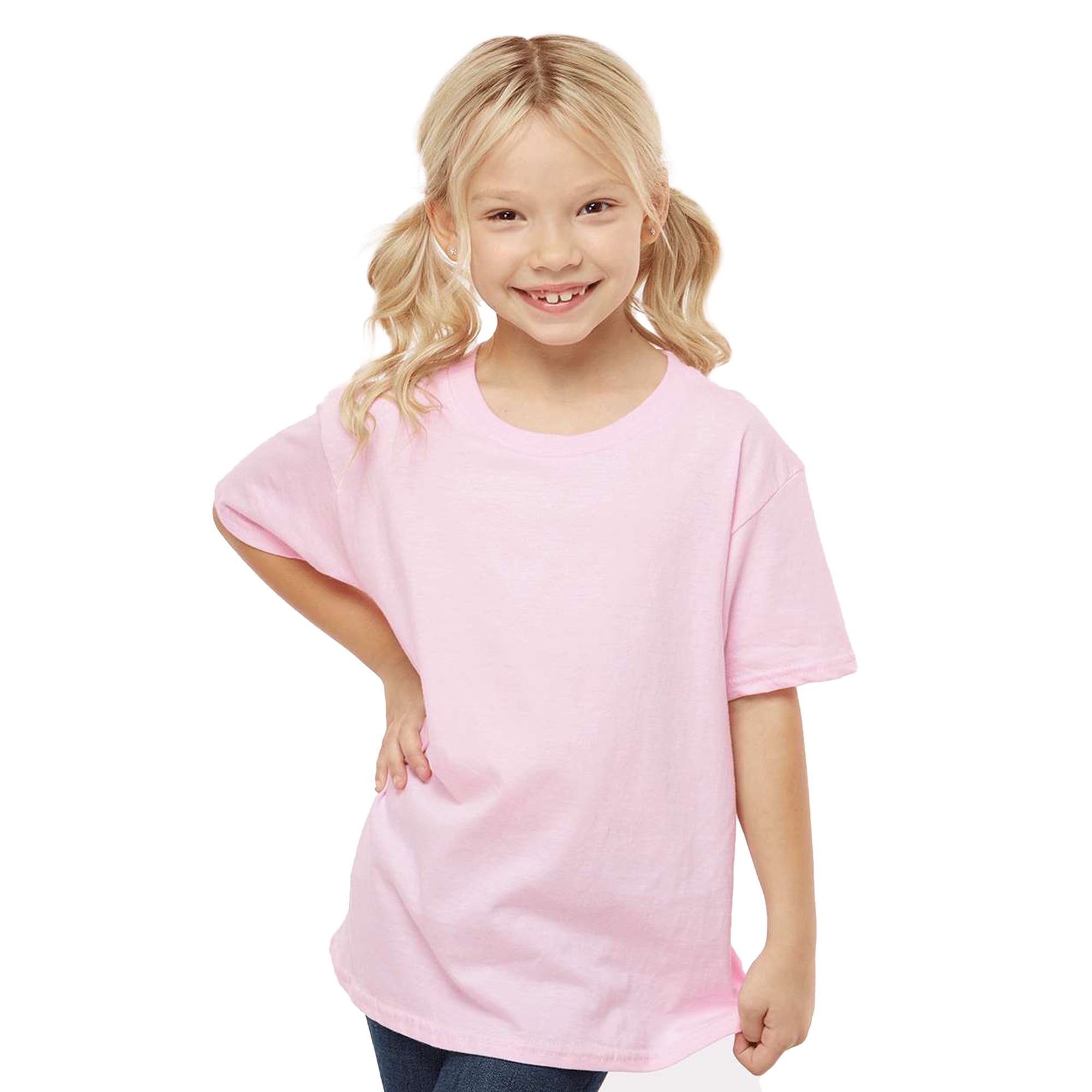 Gildan Youth Softstyle Cotton T-Shirt, Kids Short Sleeve Crewneck