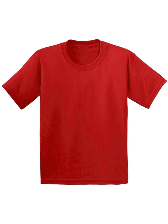 Youth T-Shirt Gildan Kids T Shirt Short Sleeve Top for Boys Gildan Cotton Shirt for Girls
