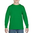 thumbnail image 1 of Gildan Yth HvyCtn L/S T IrishG, 1 of 2