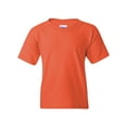 thumbnail image 1 of Couver Heavy Cotton™ Youth Girls Boys Short Sleeve T-Shirt Top, Coral Silk, Medium, 1 Pack, 1 of 5