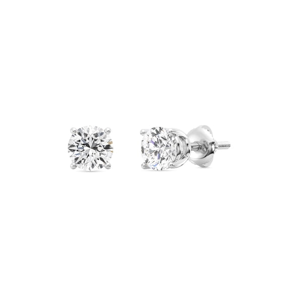 Gilded 1 Carat Total Weight IGI Certified Lab-Grown Diamond 14KT Yellow ...