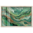 thumbnail image 1 of Gilded Agate I Shadowbox Print Geode Art by Art Remedy, Blonde Frame, 30 x 20, 1 of 6