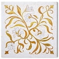 thumbnail image 1 of Gilded Alabaster Canvas Print Gold Wall Art by Art Remedy, Gallery Wrapped, 16 x 16, 1 of 5