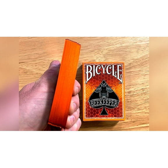 Gilded Bicycle Beekeeper Playing Cards (Light) by Artur Rajch and USPCC