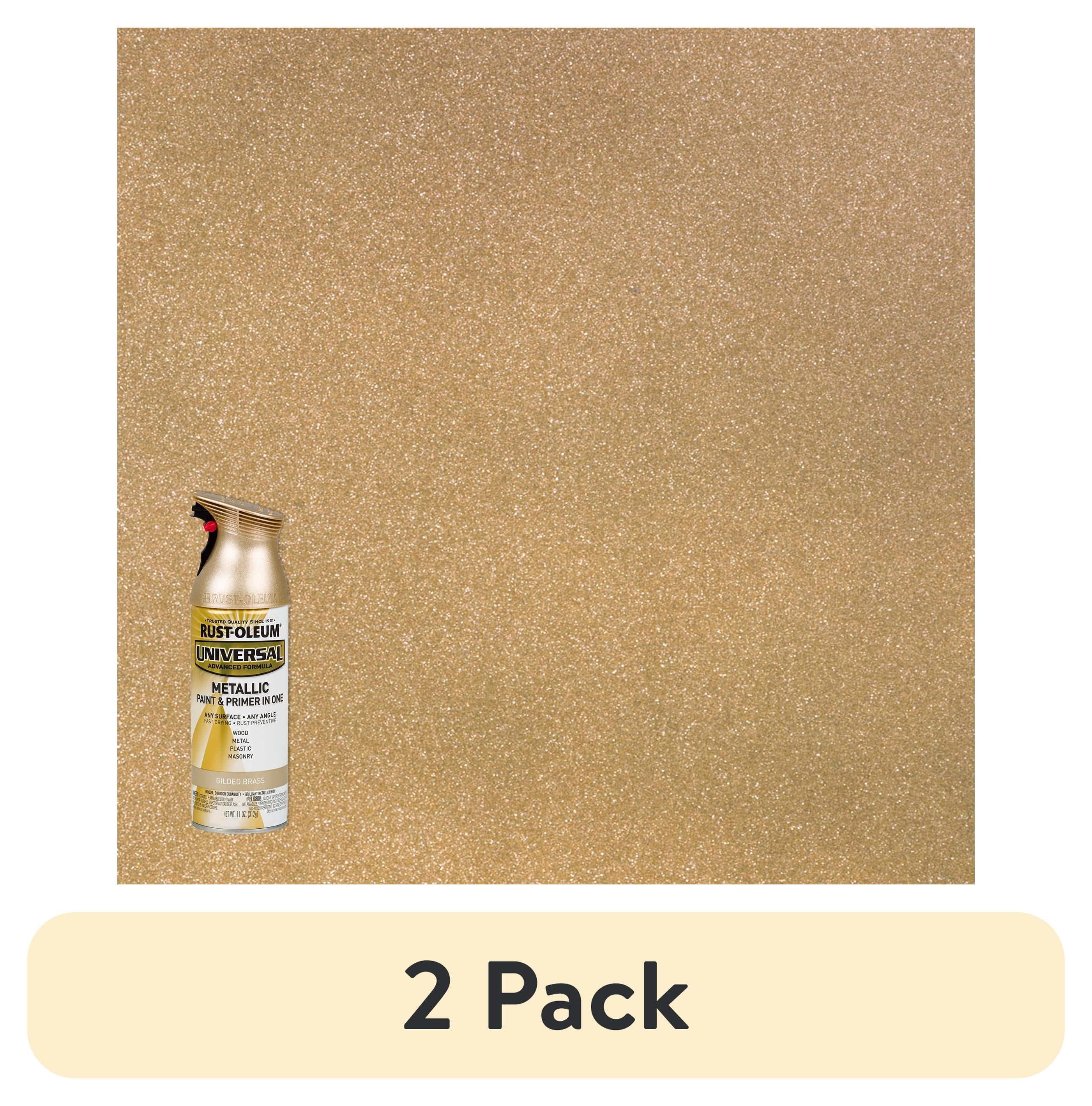 (2 pack) Gilded Brass, Rust-Oleum Universal All Surface Interior