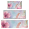 thumbnail image 1 of Gilded Floral Watercolor Pattern Kitchen Rugs Sets Of 3,Kitchen Runner Rugs Non Skid Washable,Decorative Kitchen Floor Mats for Kitchen,Sink,Laundry,17"x30"+ 17"x47" + 17"x59", 1 of 6