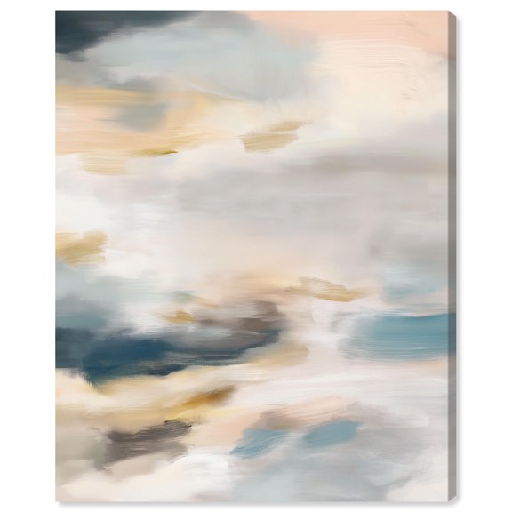 Gilded Gorge I Canvas Print Pastel Decor by Art Remedy, Gallery Wrapped, 16 x 20