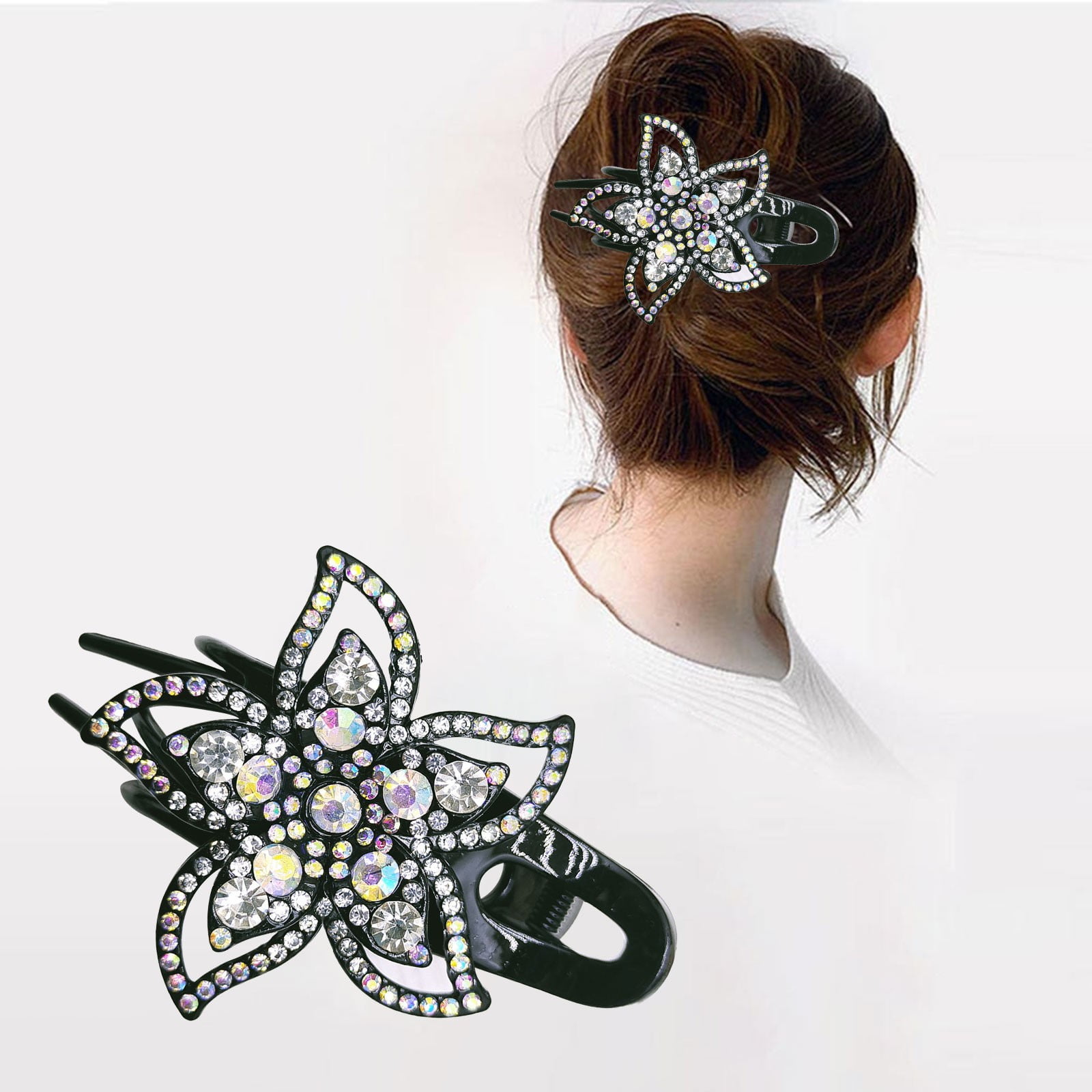 Hair Gr0wth Kids Hair Organizer Storage of Friends Hair Care Bun Hair Bands And Clips Kids Clip in Hair Extensions Colorful Salon Hair Clips Metal Womens Rhinestone Hair Clips Toddler Girl Hair
