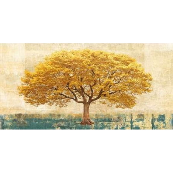 Gilded Oak Poster Print by Leonardo Bacci (24 x 48)
