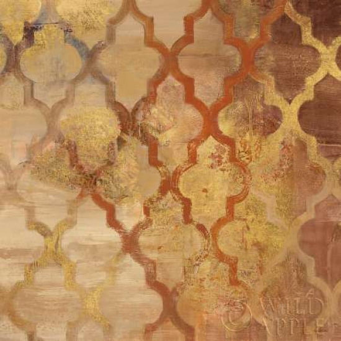 Gilded Rocking Moroccan Canvas Art - Albena Hristova (24 x 24)