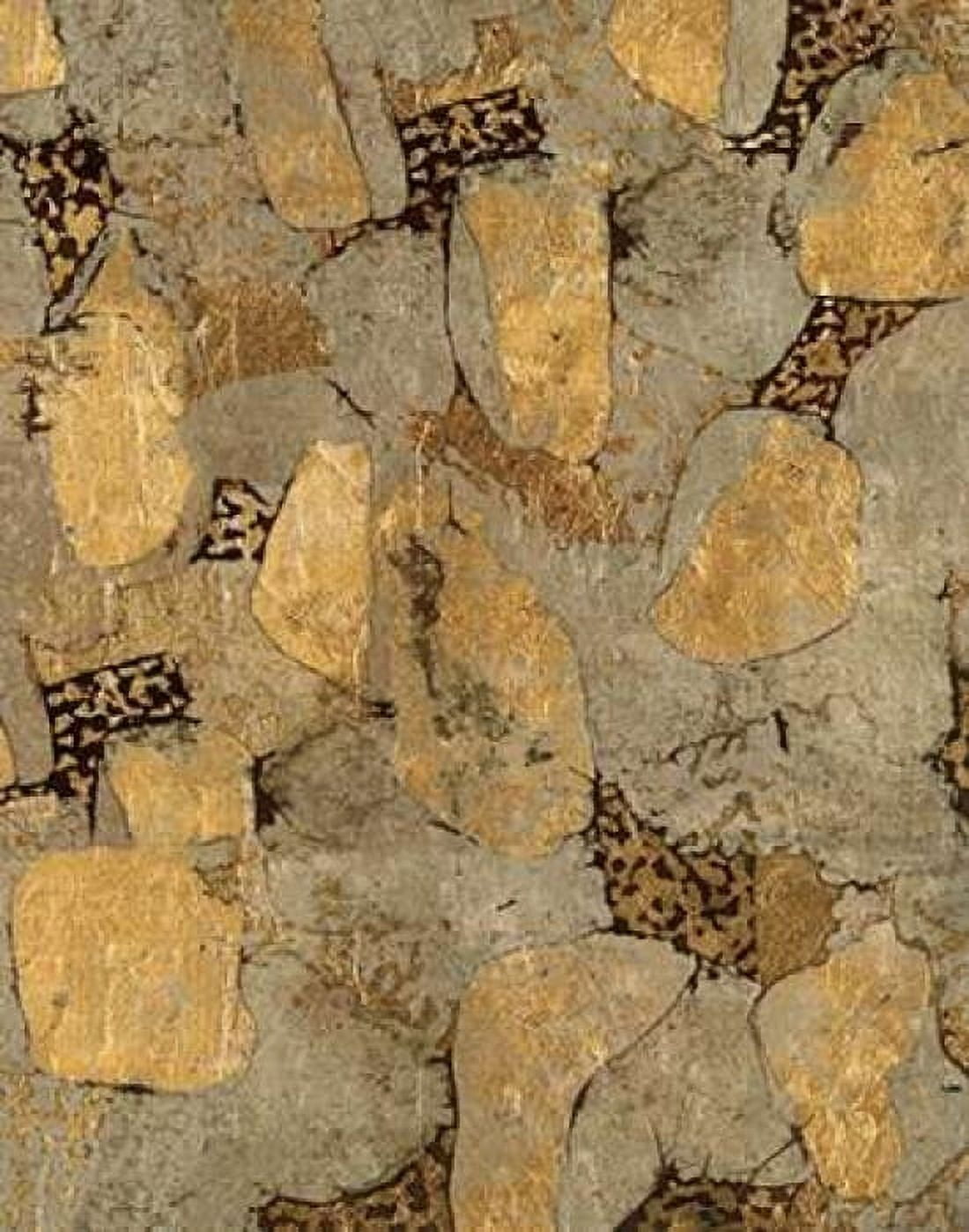 Gilded Stone Gold II Canvas Art - Wild Apple Portfolio (22 x 28)
