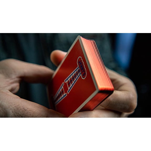 Gilded Vintage Feel Jerry's Nugget Red Playing Cards