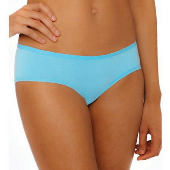 Gilden Women's Tag Free Cotton Stretch Hipster Panties, 3-Pack