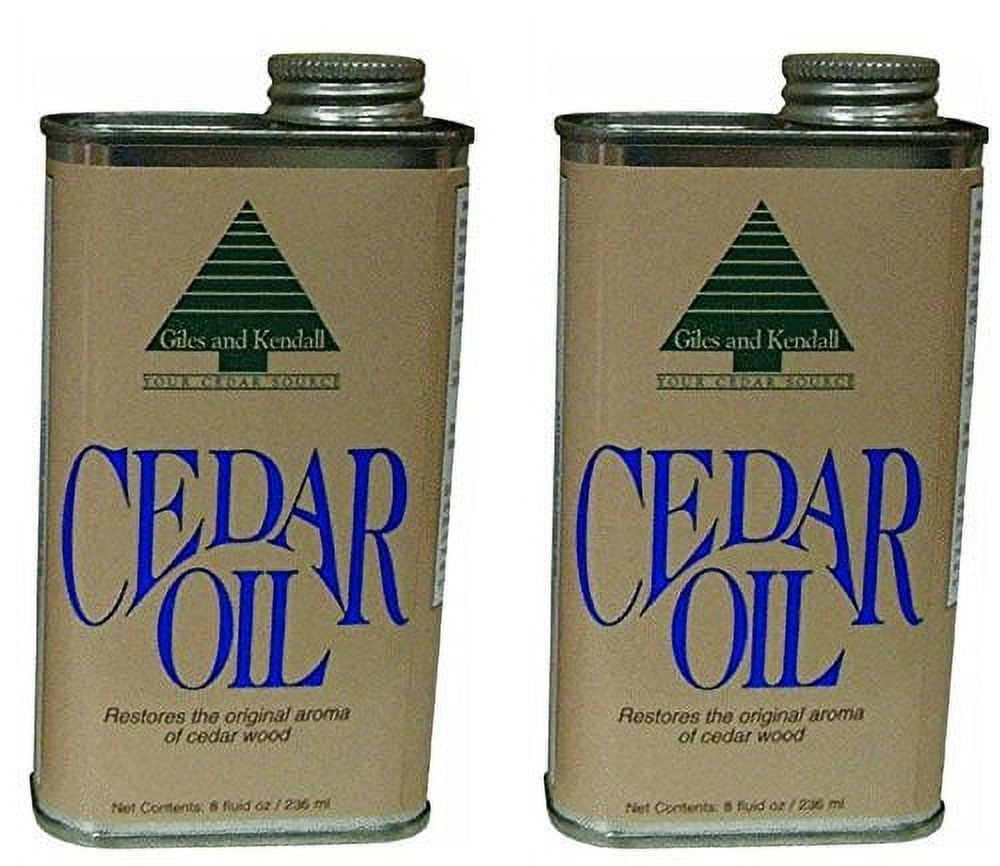 Giles and Kendall Cedar Oil Restores the Original Aroma of Cedar