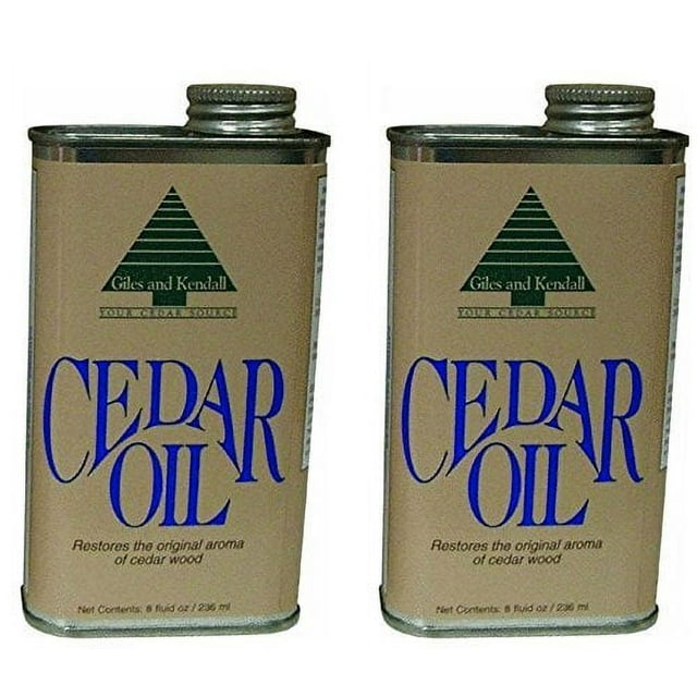 Giles and Kendall Cedar Oil Restores the Original Aroma of Cedar Wood
