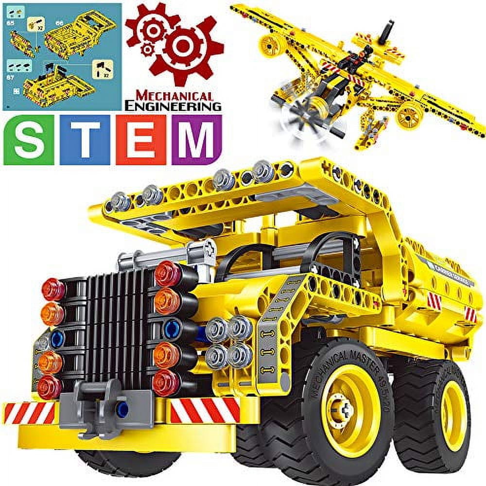 Amazon.com: STEM Master - Educational Building Blocks Kit, 176 Pieces, Ages  4-8, Easter Basket Stuffers Gifts for Kids : Toys & Games
