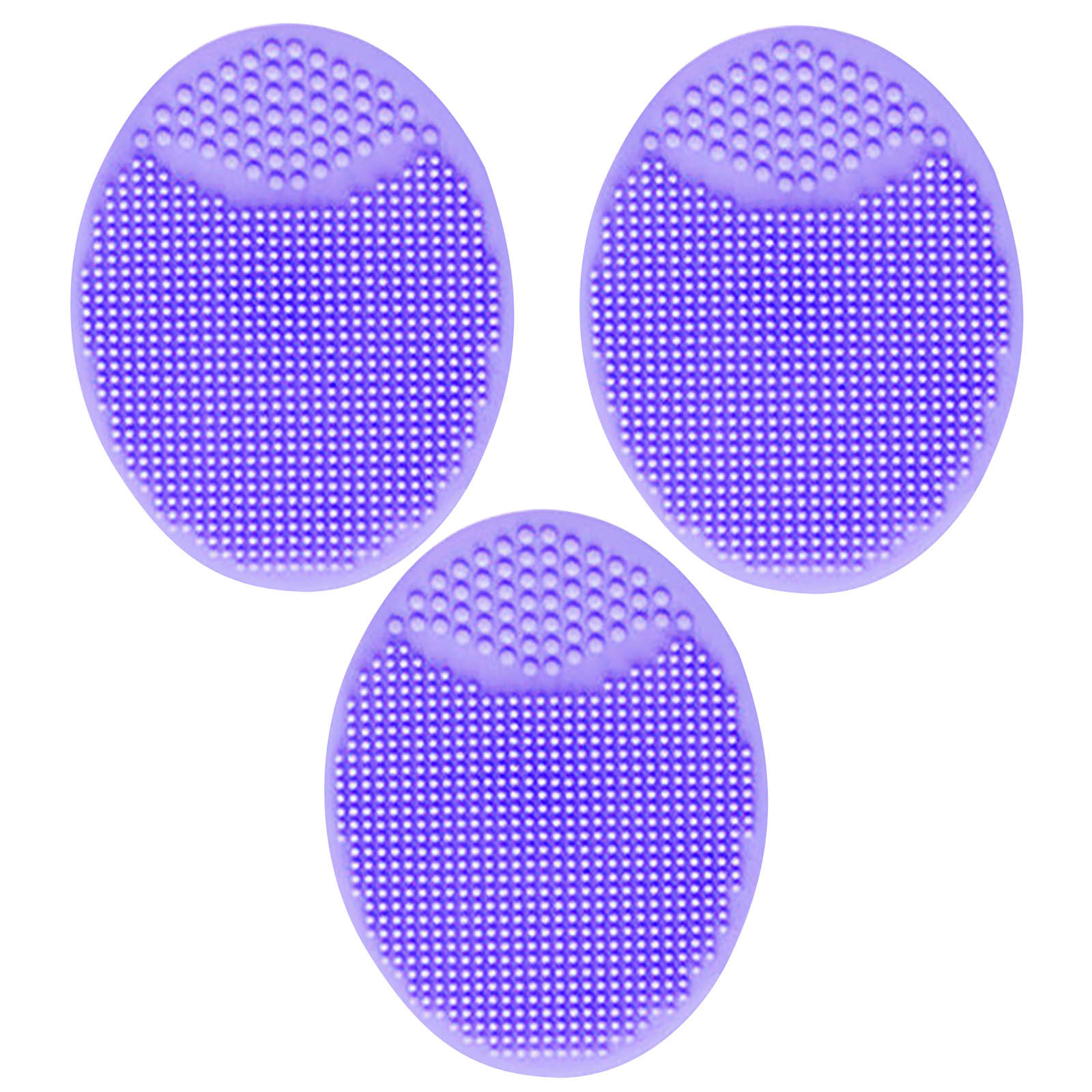 GiliGiliso 3pcs Manual Facial Cleaner, Facial Cleanser, Pore, Face, Silica Gel Cleaner, Face