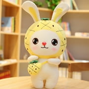 GiliGiliso Clearance Plush Stuffed Toy Easter Scarf Cute Cute Bunny For Kids Holiday Gifts