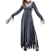 GiliGiliso Women Halloween Costumes Night Wandering Female Witch Nightclub Dress Suit
