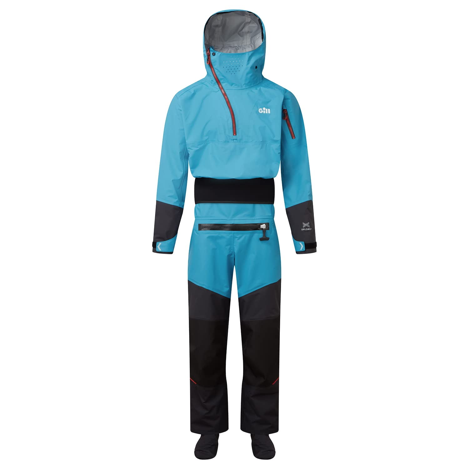 Gill Adult Verso Full Body Drysuit (Bluejay, Large)