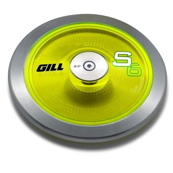Gill Athletics S6 Low-Spin 61% RIM WT Discus - 1.6 Kg