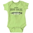 thumbnail image 1 of Gill McFinn Alligator Gar Fishing Romper Boys or Girls Infant Baby Brisco Brands 12M, 1 of 6