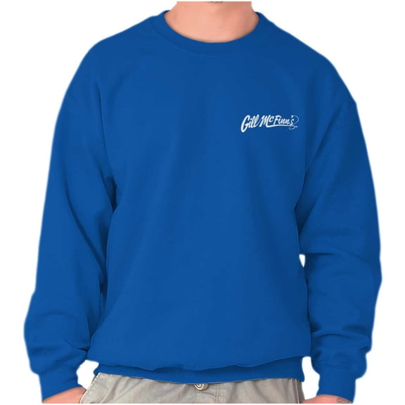 Gill McFinn Boar Hunting Funny Hunter Sweatshirt for Men or Women Brisco Brands X