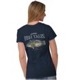thumbnail image 1 of Gill McFinn Cabezon Fishing Fisher Womens Fitted Plus Size Graphic Tee Brisco Brands 2X, 1 of 5