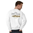 thumbnail image 1 of Gill McFinn Catfish Angler Fishing Unisex Plus Fleece Graphic Sweatshirt Brisco Brands 2X, 1 of 5