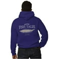 thumbnail image 1 of Gill McFinn Catshark Fish Fishing Unisex Plus Fleece Graphic Hoodie Brisco Brands 3X, 1 of 5