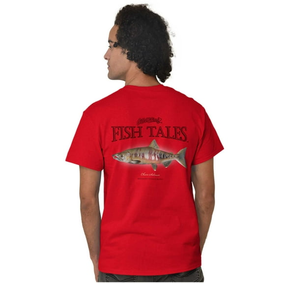 Gill McFinn Chum Salmon Fish Fishing Men's Graphic T Shirt Tees Brisco Brands M