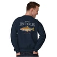 thumbnail image 1 of Gill McFinn Cutthroat Trout Fisherman Unisex Plus Fleece Graphic Sweatshirt Brisco Brands 5X, 1 of 5