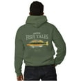 thumbnail image 1 of Gill McFinn Darter Fish Fisherman Unisex Plus Fleece Graphic Hoodie Brisco Brands 2X, 1 of 5