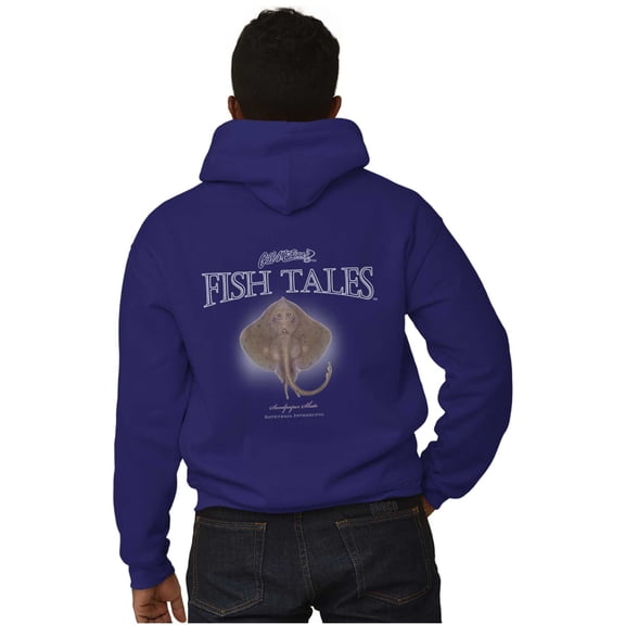 Gill McFinn Fisher Skate Fish Fishing Hoodie Sweatshirt Women Men Brisco Brands L