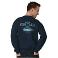 thumbnail image 1 of Gill McFinn Fishing Atlantic Sailfish Unisex Plus Fleece Graphic Sweatshirt Brisco Brands 2X, 1 of 5