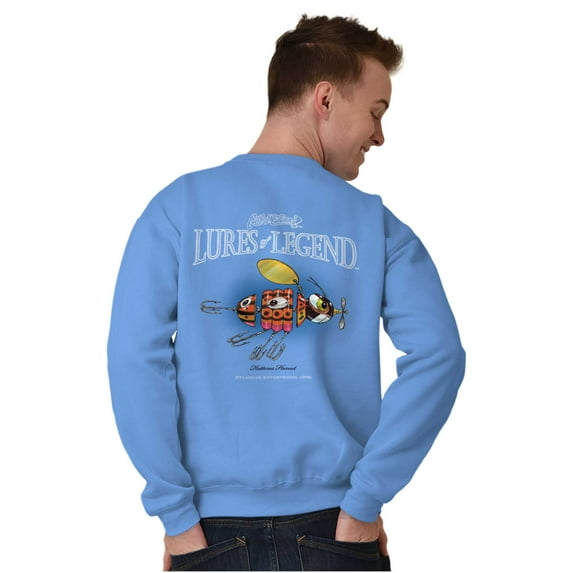 Gill McFinn Fishing Lure Hornet Fish Unisex Plus Fleece Graphic Sweatshirt Brisco Brands 2X