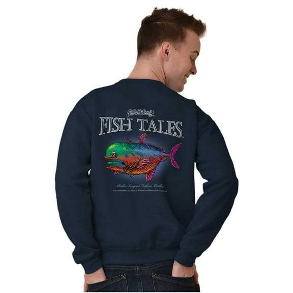 Gill McFinn Funny Pickletongue Lurker Unisex Plus Fleece Graphic Sweatshirt Brisco Brands 2X