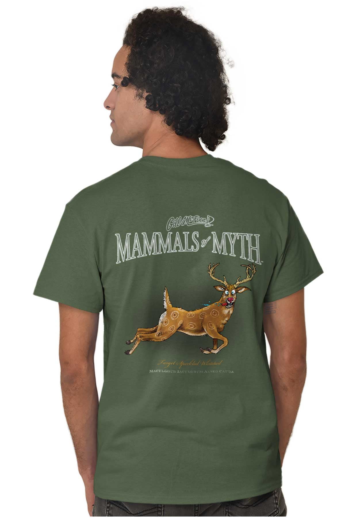 Gill McFinn Funny Whitetail Hunting Unisex Plus Size Graphic Tee Brisco  Brands 2X - Walmart.com, image size:1200x1800